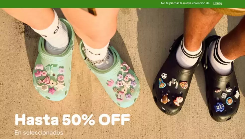 Catálogo Crocs en General Pacheco | Hasta 50% off | 2026-05-15T00:00:00.000Z - 2026-05-21T00:00:00.000Z