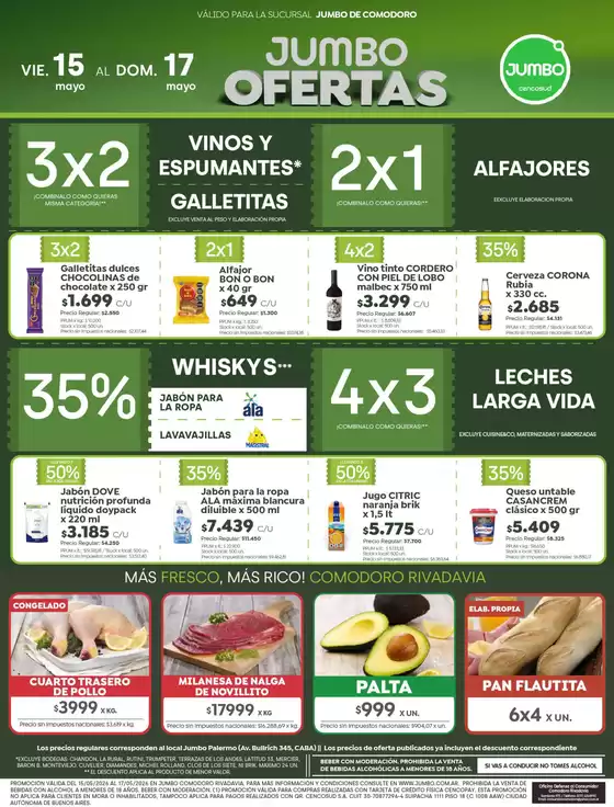 Catálogo Jumbo | Ofertas | Comodoro | 2026-05-15T00:00:00.000Z - 2026-05-17T00:00:00.000Z