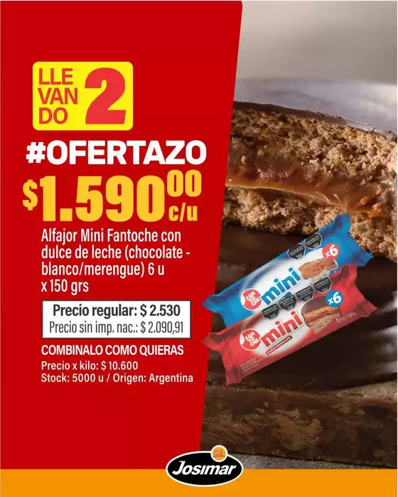 Catálogo Josimar | Ofertas y gangas exclusivas | 2026-05-16T00:00:00.000Z - 2026-05-30T00:00:00.000Z