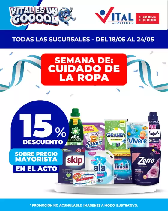 Catálogo Supermayorista Vital | ¡Ahorrá | 2026-05-18T00:00:00.000Z - 2026-05-24T00:00:00.000Z