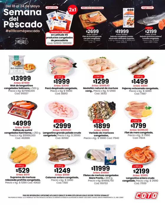 Catálogo Coto | Coto Afiche- Semana-del- Pescado- | 2026-05-18T00:00:00.000Z - 2026-05-24T00:00:00.000Z