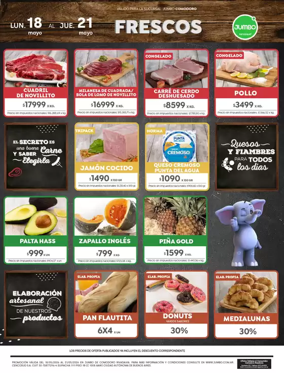 Catálogo Jumbo en Ezeiza | Ofertas | Comodoro | 2026-05-18T00:00:00.000Z - 2026-05-21T00:00:00.000Z