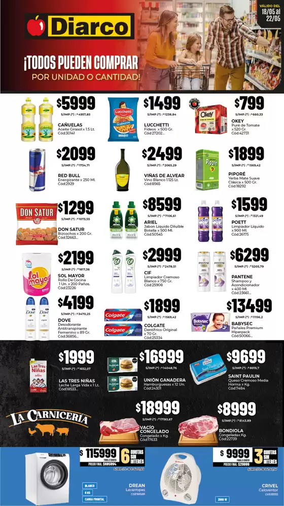 Catálogo Diarco | OFERTAS PUEBLO SUR | 2026-05-18T00:00:00.000Z - 2026-05-22T00:00:00.000Z