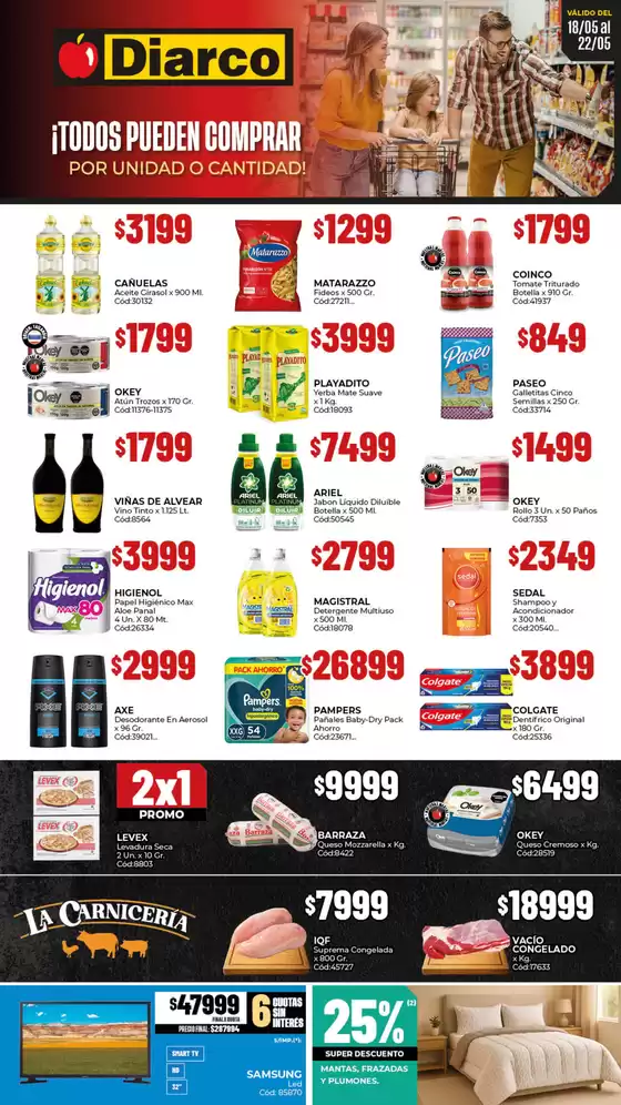 Catálogo Diarco | OFERTAS TDF | 2026-05-18T00:00:00.000Z - 2026-05-22T00:00:00.000Z