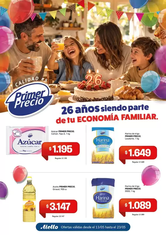Catálogo Supermercados Aiello | Ofertas Supermercados Aiello | 2026-05-13T00:00:00.000Z - 2026-05-23T00:00:00.000Z