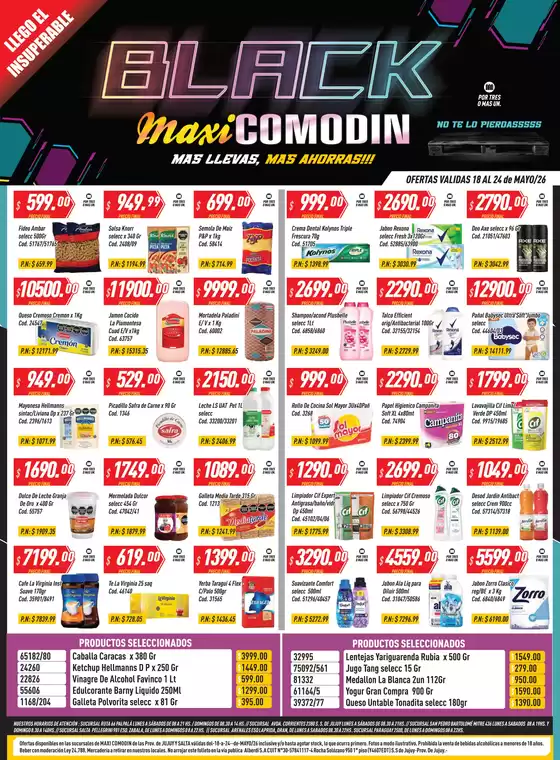 Catálogo Supermercados Comodin | 2030259 | 2026-05-18T00:00:00.000Z - 2026-05-24T00:00:00.000Z