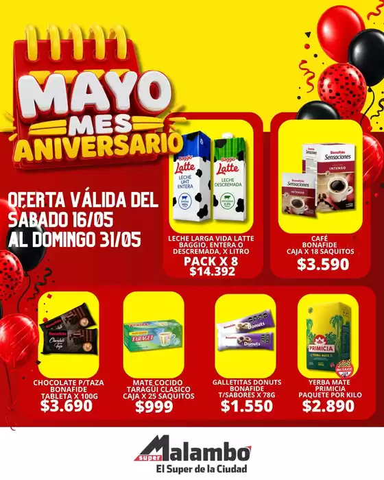 Catálogo Supermercados Malambo | Ofertas Supermercados Malambo | 2026-05-16T00:00:00.000Z - 2026-05-31T00:00:00.000Z