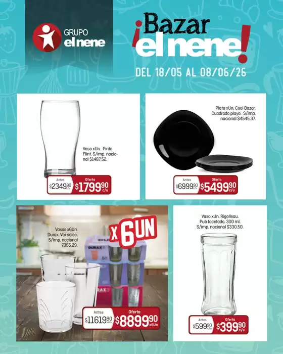Catálogo El Nene | Nuestras mejores ofertas para ti | 2026-05-18T00:00:00.000Z - 2026-06-08T00:00:00.000Z