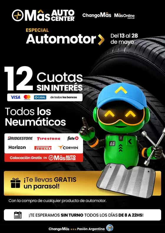 Catálogo Changomas | Más AutoCenter | 2026-05-20T00:00:00.000Z - 2026-05-28T00:00:00.000Z