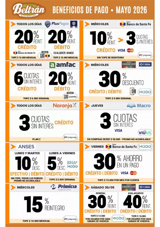 Catálogo Beltrán Supermercados | Ofertas Beltrán Supermercados | 2026-05-01T00:00:00.000Z - 2026-05-31T00:00:00.000Z