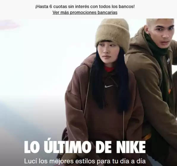 Catálogo Nike | 6 cuotas sin interes | 2026-05-20T00:00:00.000Z - 2026-05-31T00:00:00.000Z