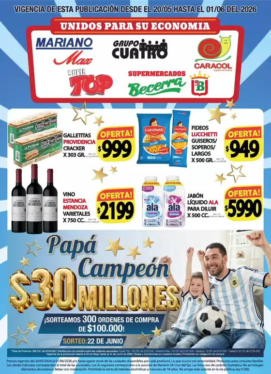 Catálogo Supermercados Becerra | Ofertas Supermercados Becerra | 2026-05-20T00:00:00.000Z - 2026-06-01T00:00:00.000Z