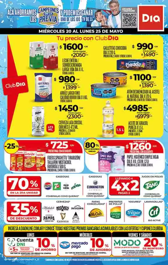Catálogo Supermercados DIA | Ofertas Dia | 2026-05-20T00:00:00.000Z - 2026-05-25T00:00:00.000Z