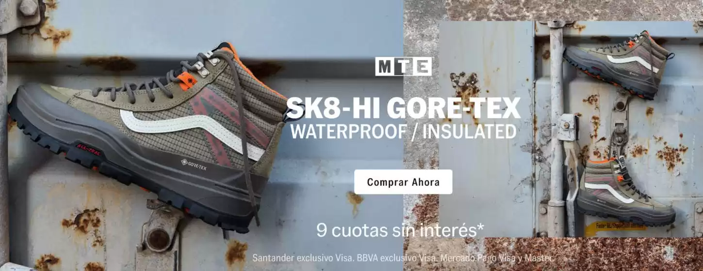 Catálogo Vans | 9 cuotas sin interes | 2026-05-21T00:00:00.000Z - 2026-05-31T00:00:00.000Z