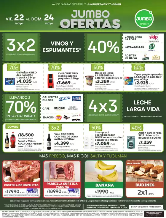 Catálogo Jumbo | Ofertas | Salta & Tucumán | 2026-05-22T00:00:00.000Z - 2026-05-24T00:00:00.000Z