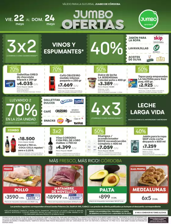Catálogo Jumbo | Ofertas | Córdoba | 2026-05-22T00:00:00.000Z - 2026-05-24T00:00:00.000Z