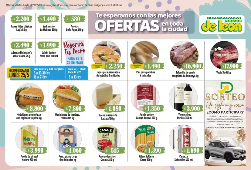 Catálogo Supermercado Tomas de Leon | Ofertas Supermercado Tomas de Leon | 2026-05-22T00:00:00.000Z - 2026-05-27T00:00:00.000Z