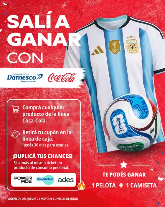 Catálogo Supermercados Damesco en Adrogué | Grandes descuentos en productos seleccionados | 2026-05-21T00:00:00.000Z - 2026-06-20T00:00:00.000Z