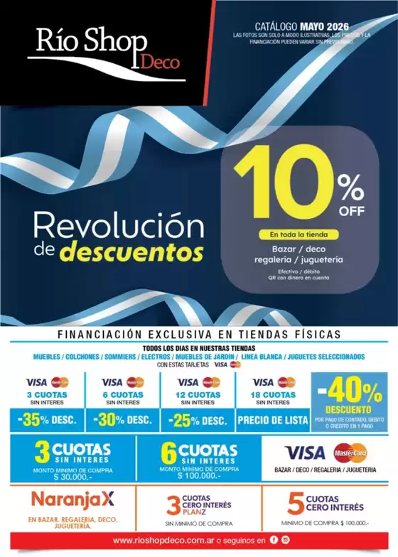 Catálogo Rio Shop Deco | Ofertas Rio Shop Deco | 2026-05-01T00:00:00.000Z - 2026-05-31T00:00:00.000Z