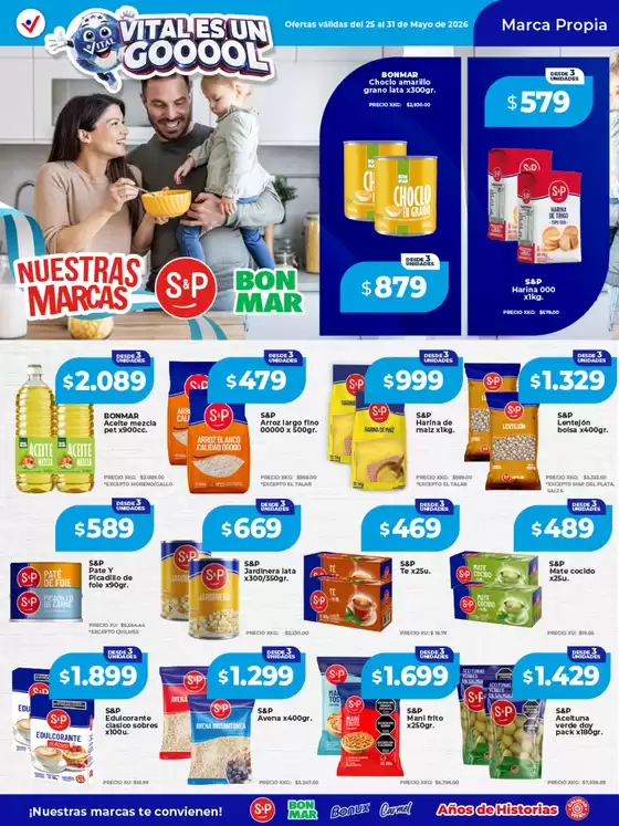 Catálogo Supermayorista Vital | Especial nuestras marcas | | 2026-05-25T00:00:00.000Z - 2026-05-31T00:00:00.000Z
