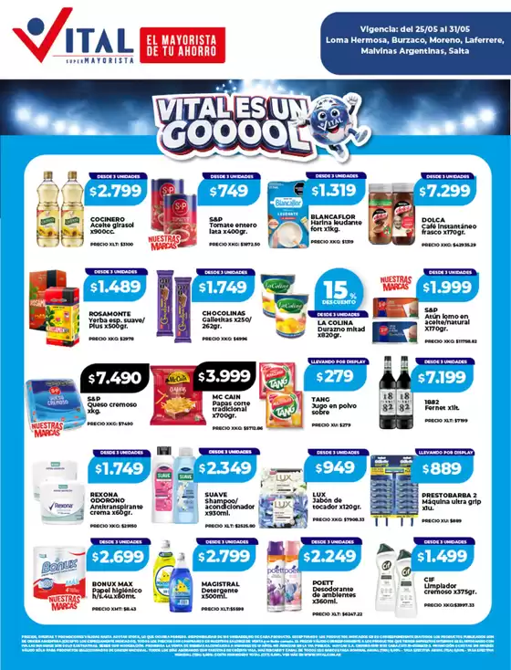 Catálogo Supermayorista Vital | Ofertas de semana | | 2026-05-25T00:00:00.000Z - 2026-05-31T00:00:00.000Z