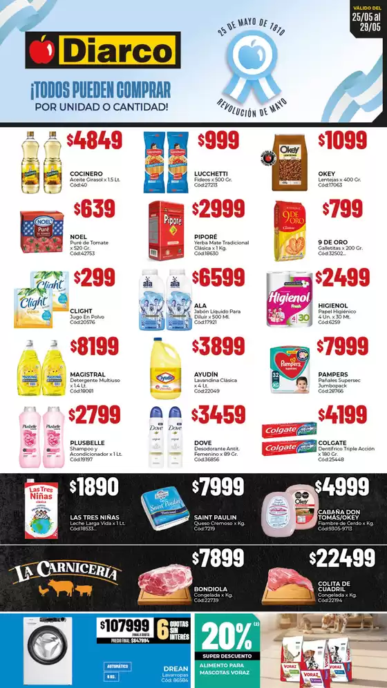 Catálogo Diarco | OFERTAS TDF | 2026-05-25T00:00:00.000Z - 2026-05-29T00:00:00.000Z
