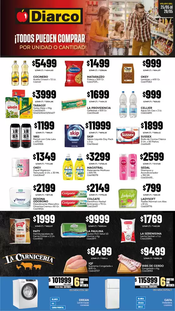 Catálogo Diarco | OFERTAS PUEBLO INTERIOR | 2026-05-25T00:00:00.000Z - 2026-05-29T00:00:00.000Z
