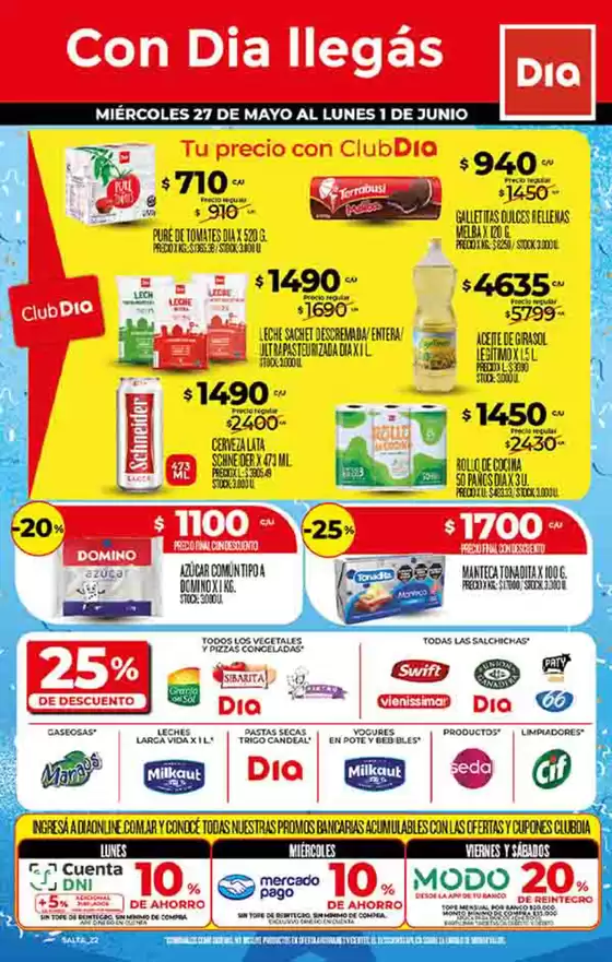 Catálogo Supermercados DIA | Ofertas principales para todos los clientes | 2026-05-27T00:00:00.000Z - 2026-06-01T00:00:00.000Z