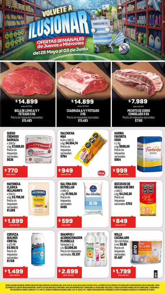 Catálogo Makro | Ofertas semanales | 2026-05-28T00:00:00.000Z - 2026-06-03T00:00:00.000Z