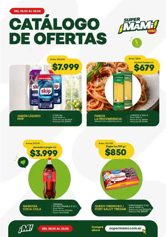 Catálogo Super Mami en Castelar | Catálogo de ofertas | 2026-05-28T00:00:00.000Z - 2026-06-02T00:00:00.000Z