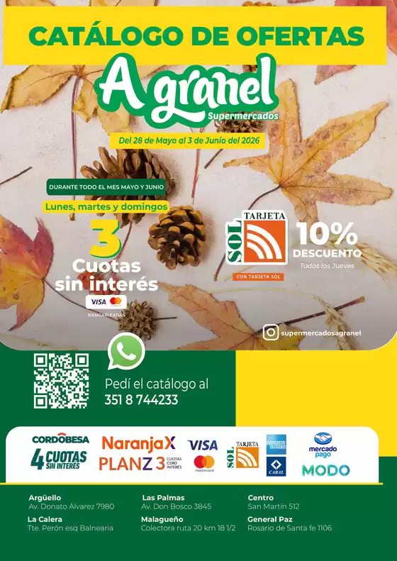 Catálogo Supermercados A Granel en Castelar | Catálogo de ofertas | 2026-05-28T00:00:00.000Z - 2026-06-02T00:00:00.000Z