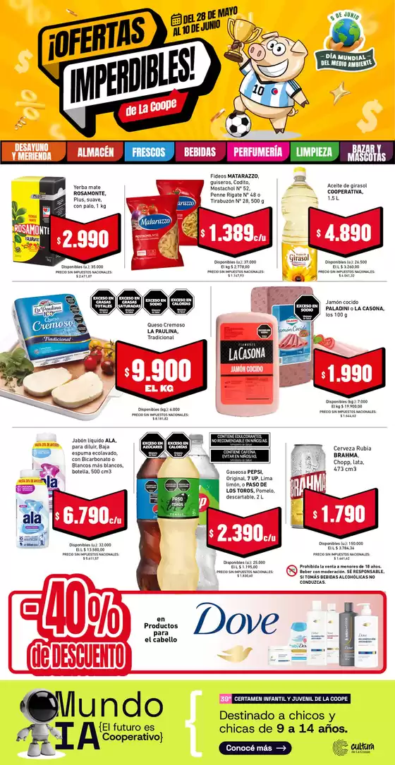 Catálogo Cooperativa Obrera | Imperdibles-JUN1 | 2026-05-28T00:00:00.000Z - 2026-06-10T00:00:00.000Z