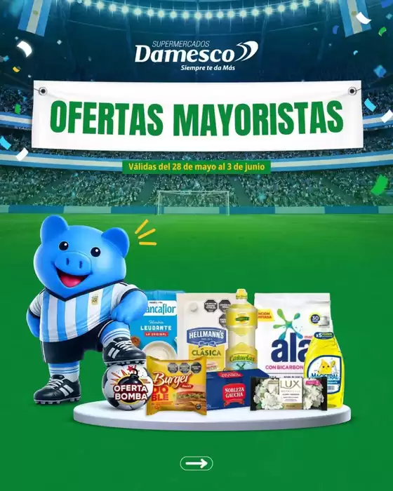 Catálogo Supermercados Damesco | Ofertas principales para todos los cazadores de gangas | 2026-05-28T00:00:00.000Z - 2026-06-03T00:00:00.000Z