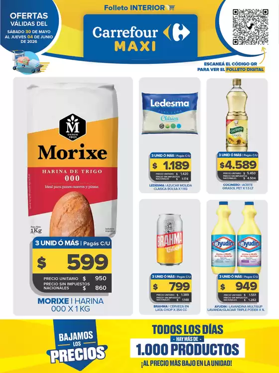 Catálogo Carrefour Maxi | Carrefour Maxi 30 Mayo | 2026-05-30T00:00:00.000Z - 2026-06-05T00:00:00.000Z