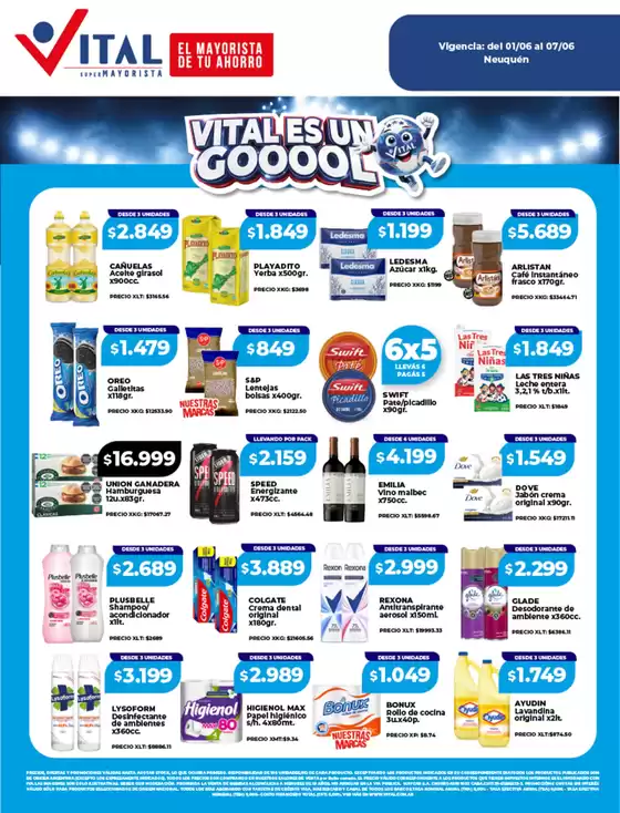 Catálogo Supermayorista Vital | Ofertas de semana | | 2026-06-01T00:00:00.000Z - 2026-06-07T00:00:00.000Z