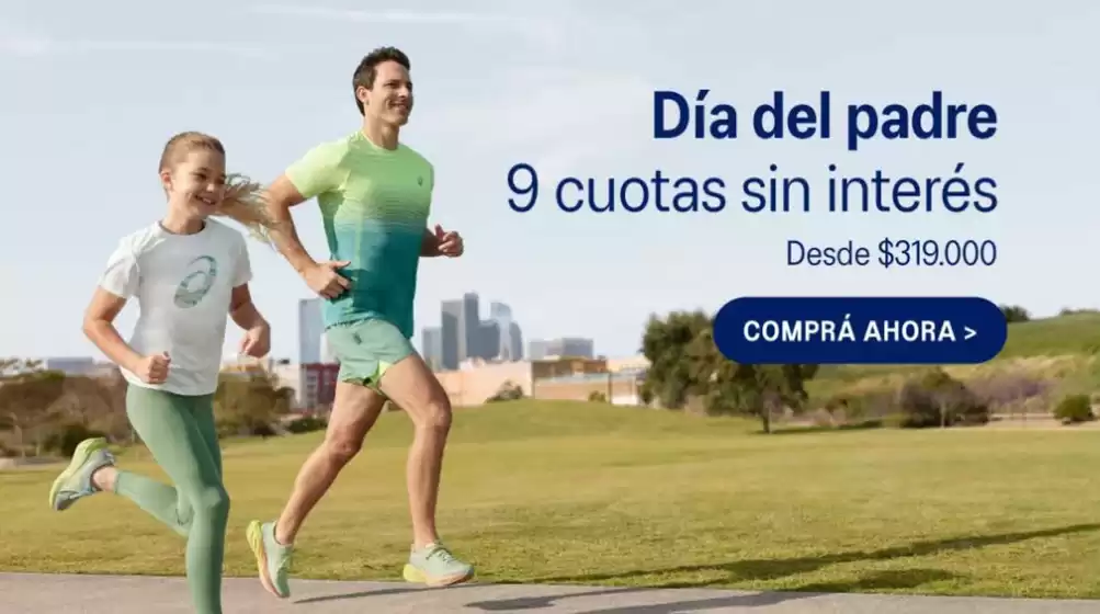 Catálogo Asics | Día de padre | 2026-06-01T00:00:00.000Z - 2026-06-21T00:00:00.000Z