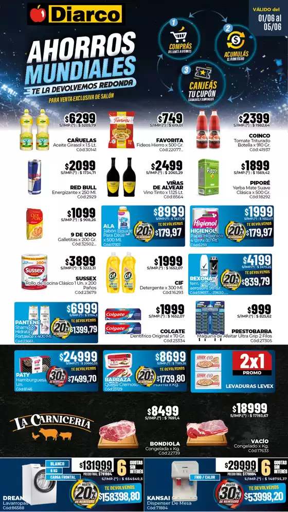 Catálogo Diarco | OFERTAS PUEBLO SUR | 2026-06-01T00:00:00.000Z - 2026-06-05T00:00:00.000Z