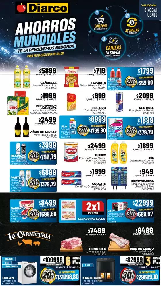 Catálogo Diarco | OFERTAS PUEBLO INTERIOR | 2026-06-01T00:00:00.000Z - 2026-06-05T00:00:00.000Z