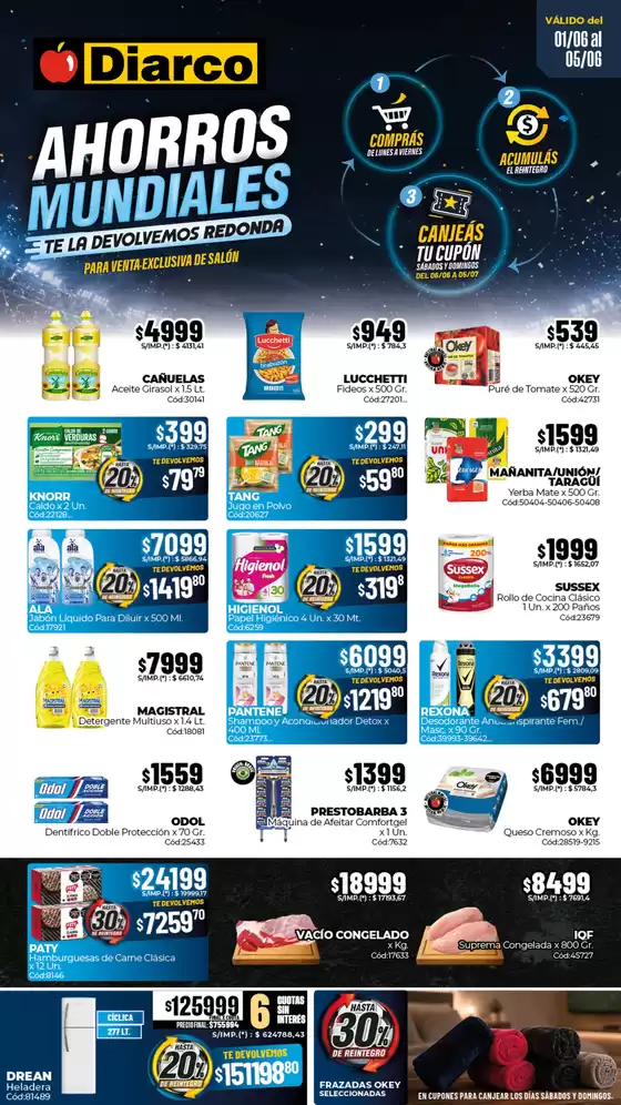 Catálogo Diarco | OFERTAS INTERIOR | 2026-06-01T00:00:00.000Z - 2026-06-05T00:00:00.000Z