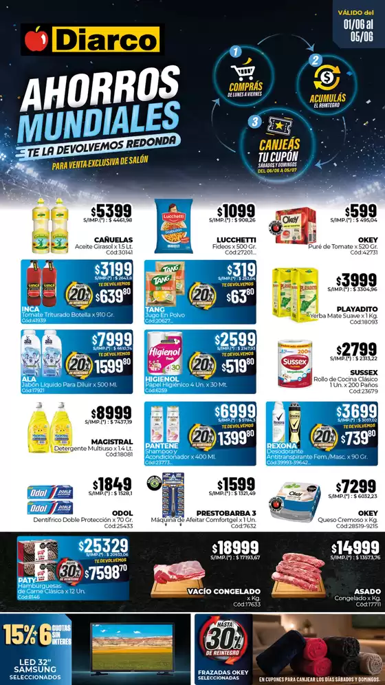 Catálogo Diarco | OFERTAS SUR | 2026-06-01T00:00:00.000Z - 2026-06-05T00:00:00.000Z