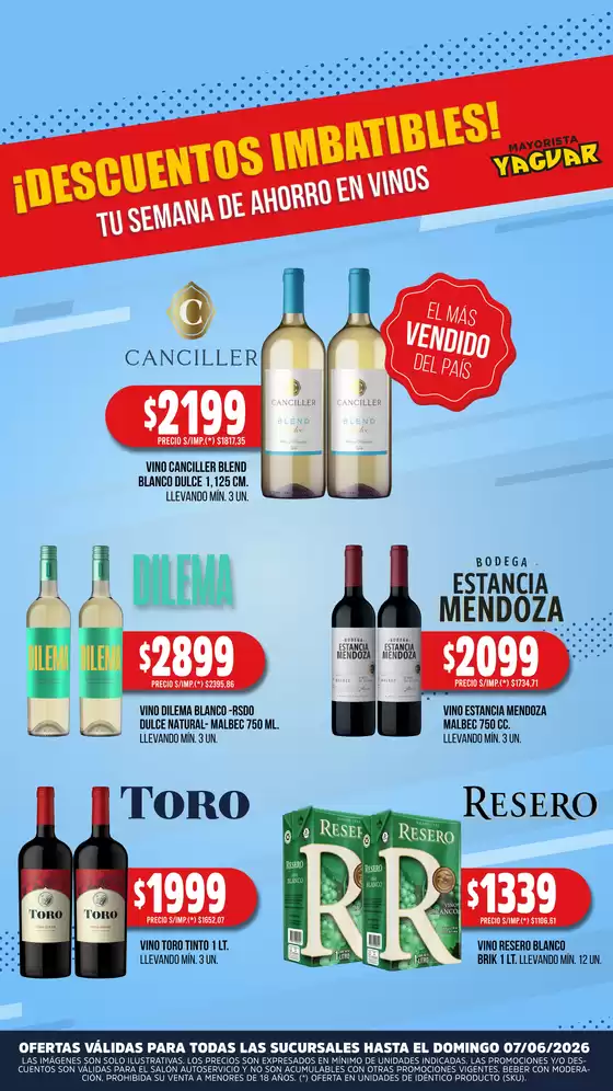 Catálogo Supermercados Yaguar | FLYER YAGUAR Mayo 1 compressed 1779914516 | 2026-06-01T00:00:00.000Z - 2026-06-07T00:00:00.000Z