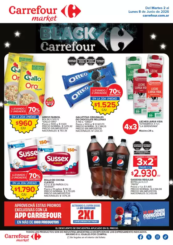 Catálogo Carrefour Market en Córdoba | Market Paraná y Concordia | 2026-06-02T00:00:00.000Z - 2026-06-09T00:00:00.000Z