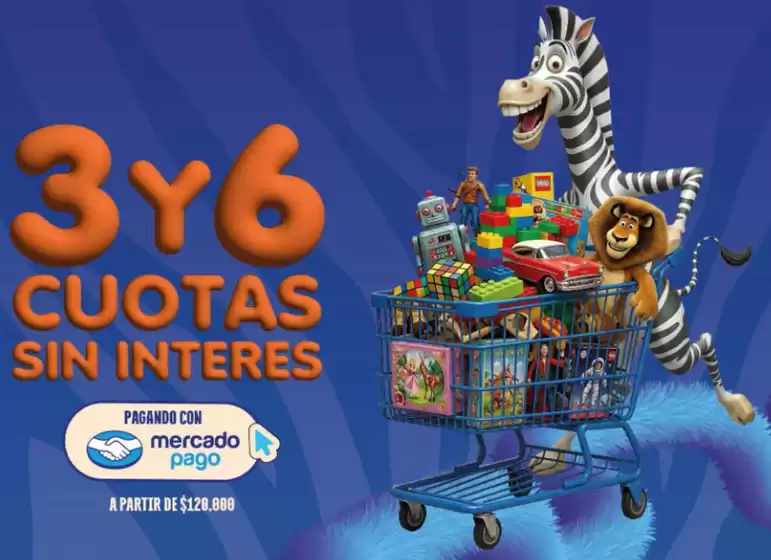 Catálogo Juguetería Cebra | Promocion! 3 y 6 cuotas sin interes | 2026-06-02T00:00:00.000Z - 2026-06-16T00:00:00.000Z