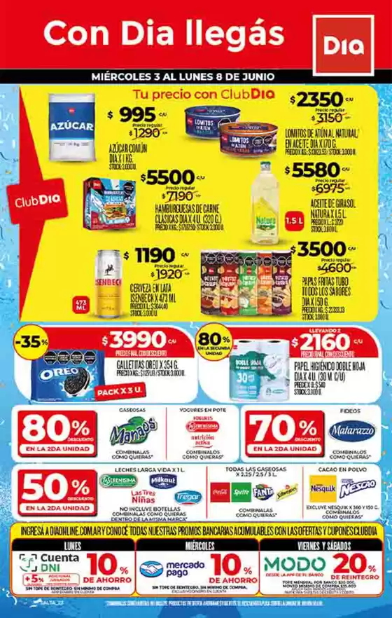 Catálogo Supermercados DIA | Ofertas y promociones actuales | 2026-06-03T00:00:00.000Z - 2026-06-08T00:00:00.000Z
