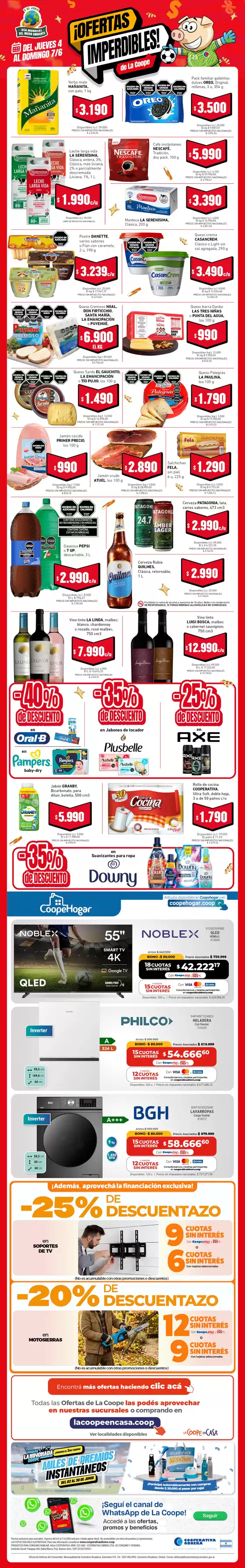 Catálogo Cooperativa Obrera en Morón | Imperdibles 04062026 | 2026-06-04T00:00:00.000Z - 2026-06-30T00:00:00.000Z