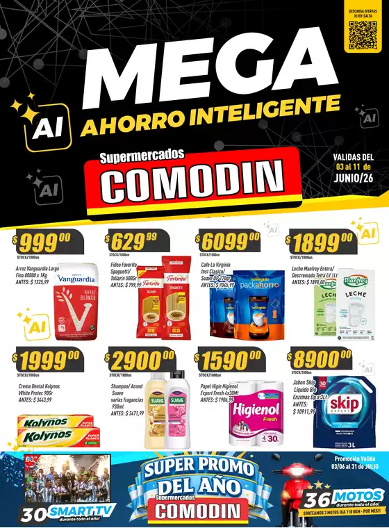 Catálogo Supermercados Comodin en Santa Fe | 2026212 | 2026-06-03T00:00:00.000Z - 2026-07-31T00:00:00.000Z