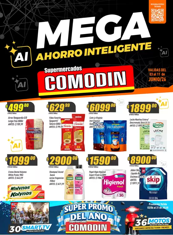 Catálogo Supermercados Comodin en Santa Fe | 2026220 | 2026-06-03T00:00:00.000Z - 2026-07-31T00:00:00.000Z