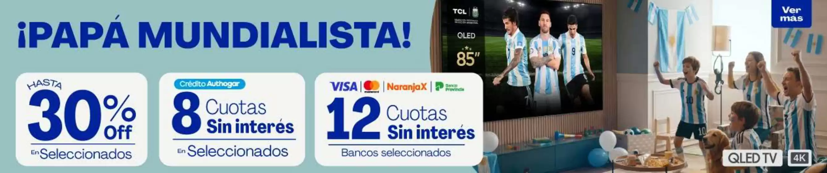 Catálogo Authogar | Papá Mundialista! | 2026-06-04T00:00:00.000Z - 2026-06-30T00:00:00.000Z