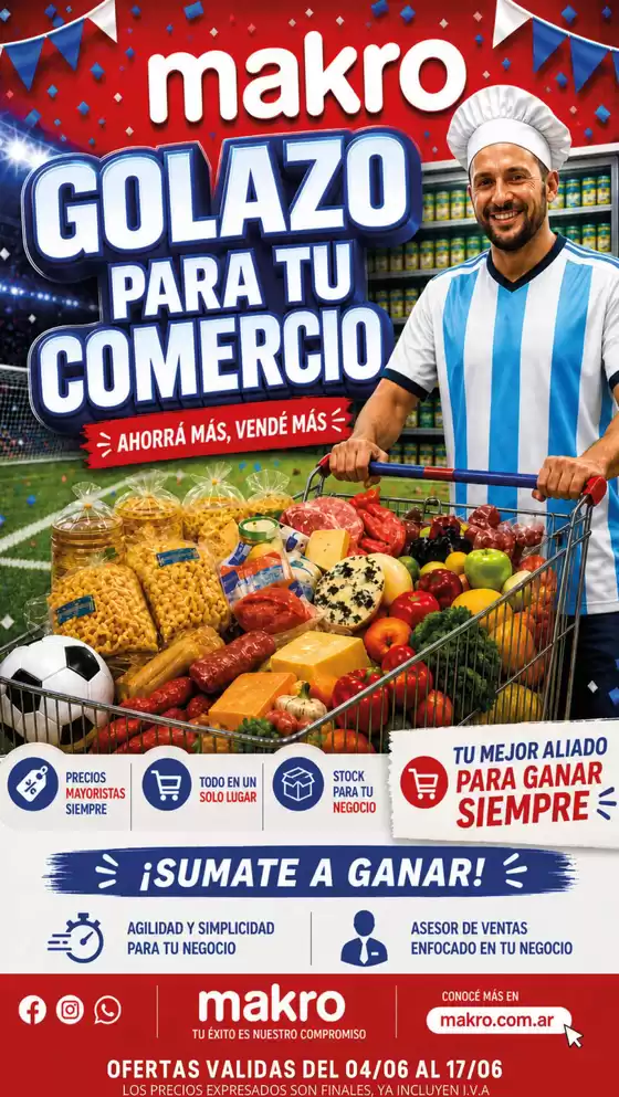 Catálogo Makro en Parque San Martín (Buenos Aires) | Ofertas Gastronómicas | 2026-06-04T00:00:00.000Z - 2026-06-17T00:00:00.000Z