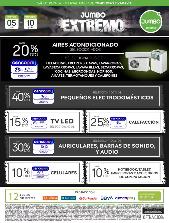 Catálogo Jumbo | Ofertas | Electro y Hogar | 2026-06-05T00:00:00.000Z - 2026-06-10T00:00:00.000Z